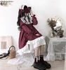 [Housaku Co., Ltd.] Lolita Long-Sleeved Dress, Cosplay, Gothic Lolita, Mori Girl, Cute Girls, Frills, Princess Style, Everyday Wear, Christmas, Hallow