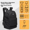 Li-Ning Travel Backpack, Large Capacity, Casual Bag, Hiking Backpack, Laptop Bag, Black