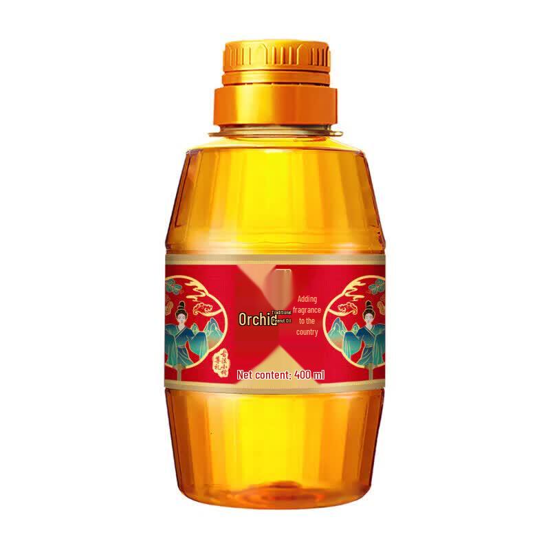 Hujihua Ancient Cold-Pressed Peanut Oil (6 x 400ml)