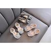 Spring-autumn Korean-style girls' small/medium/large children's dance flat shoes, performance shoes, princess leather shoes with bowknot
