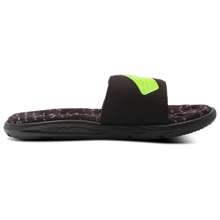 Under Armour Mercenary Xii Slipper Black/Green 3023759-002
