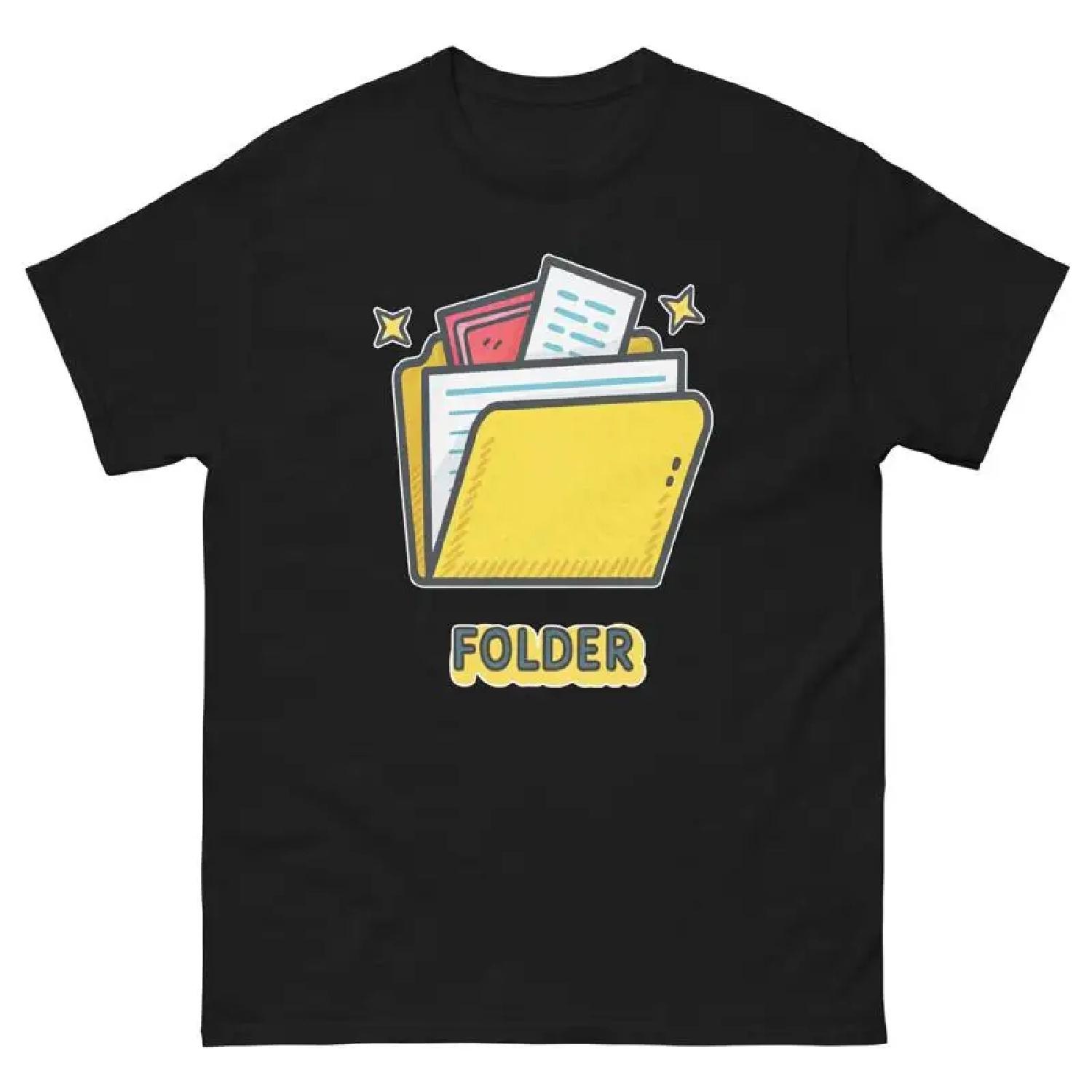 Папка Школа Классный Комната Объект Офис Учитель Футболка S