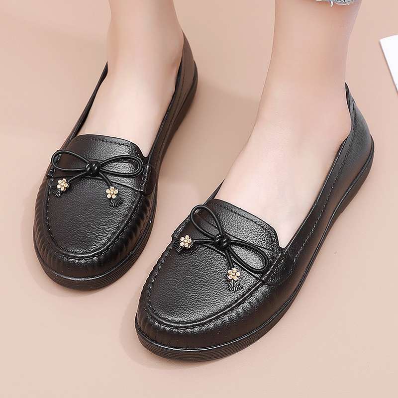 New rain shoes, waterproof and non-slip work sandals for women's outer wear, four-season shoes, integrated labor insurance, rainproof flat-heeled pl