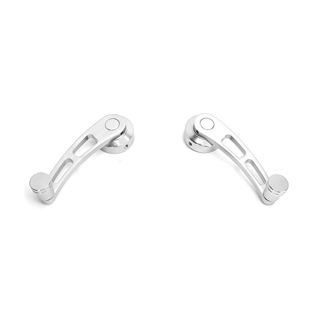 2pcs Alloy Window Handle Riser Winder Crank Fit for Classic Car
