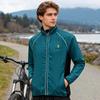 Wosawe Men's Reflective Cycling Windproof Waterproof Breathable Sports Long Sleeve Cycling Windbreaker Jacket