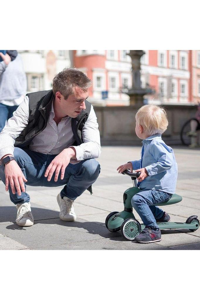 Scoot Ride Highway Kick 1 Forest Kids Scooter Kickboard Tricycle genuine product warranty & [Japanese included]