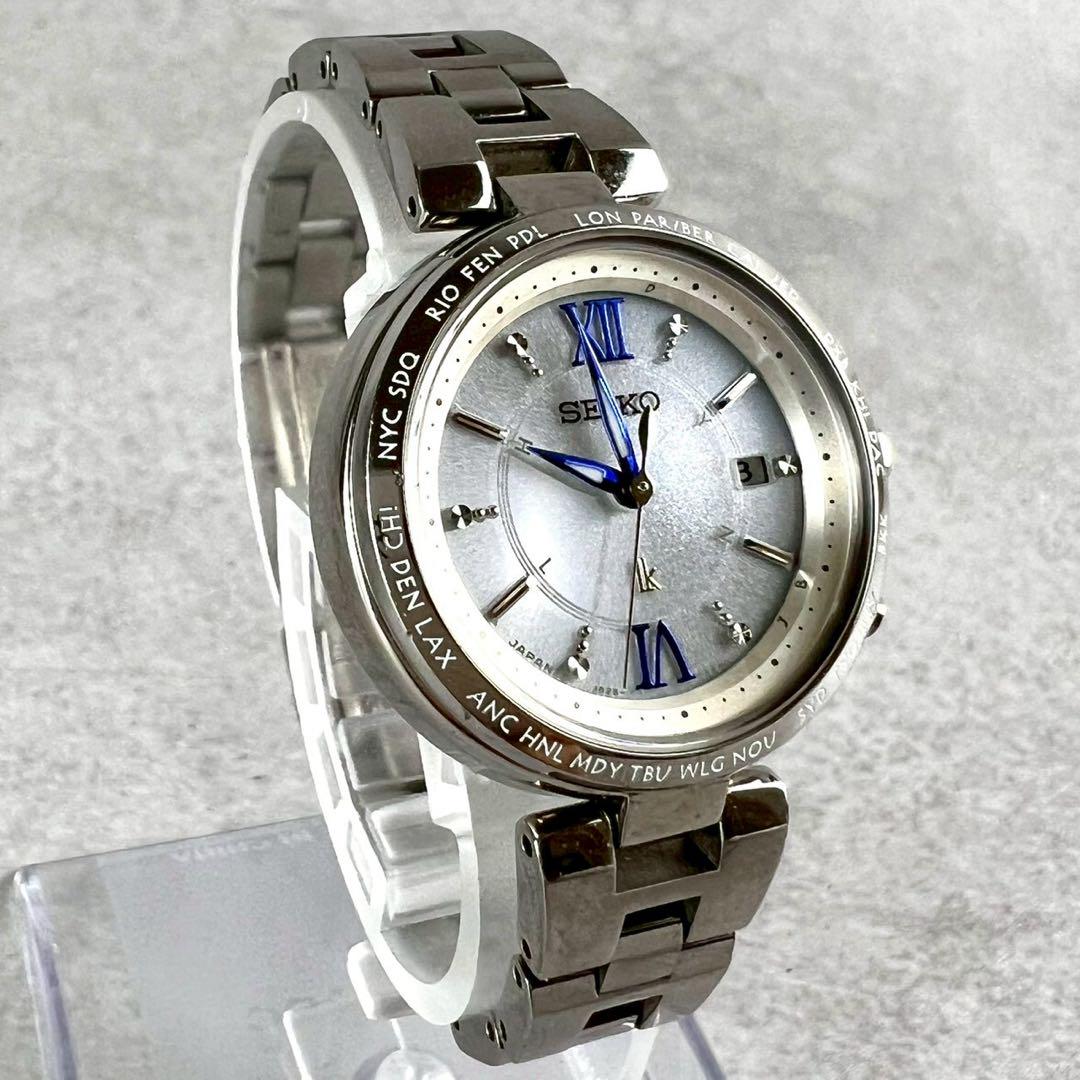 

[USED] Working/SEIKO Seiko Lukia Radio-Controlled Solar Watch for Women