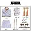 Manlu Ren K-POP Demon Hunter Girl Cosplay Costume - Lumi White Style