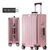 20-Inch Aluminum-Magnesium Alloy Carry-On Suitcase with Password Lock and Metal Frame