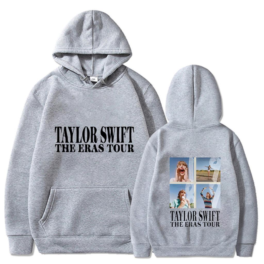 Fashion Casual Long Sleeved  Letter Printing Loose Plush Pullover With Rope Hoodie
