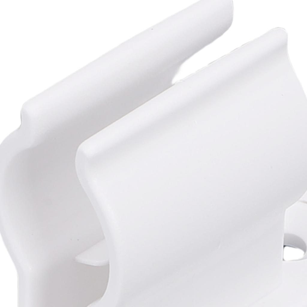 2pcs RV Awning Crank Holder Clip Plastic Awning Crank Rod Wall Mount Bracket for RV Camping Trailer Motorhome