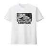 Candyunisex Halloween Horror Villain Movie T Shirt Vintage Washed Stylish Homme Comfortable Versatile Fashion Breathable Vintage