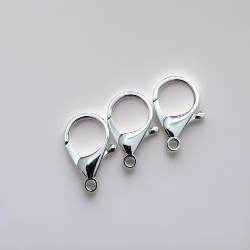 Alloy 35mm Zinc Lobster Clasps: Multi-color Electroplated, Various Weights, Quality Guaranteed