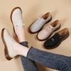 3cm Women's Soft-soled Shoes Spring and Autumn New Thick-soled Comfortable Leisure Wedge Flat-bottomed Mother Shoe