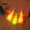 Battery Operated Room Accent Christmas Tree Night Light, LED Decorative Lamp for Bedroom And Party Atmosphere Holiday Lighting Lighting, Plastic Color