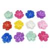 Imitation Jade Hibiscus Flower Petals for DIY Beading & Hair Accessories