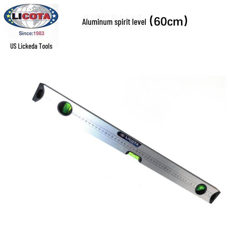 LICOTA 60cm High-Precision Aluminum Spirit Level No