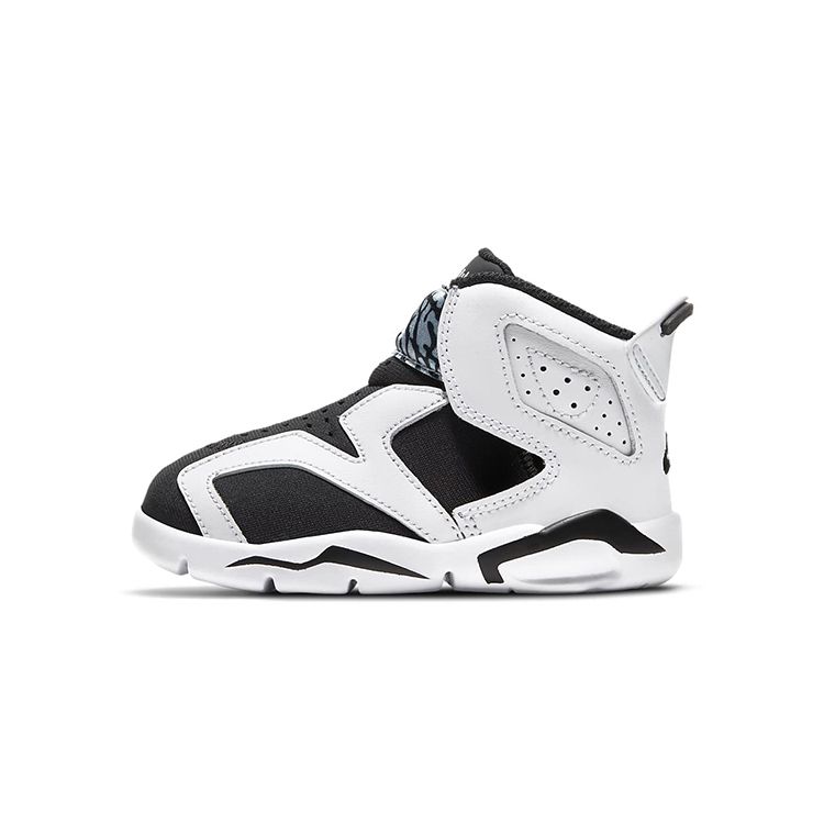 Air Jordan 6 Retro Little Flex TD White Black CT4417-100 23.5