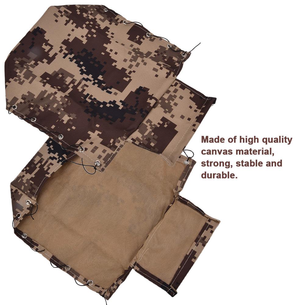 Canvas Tent Decoration Model Car Accessories for Jannyshop Fayee FY004 Military SiX Wheel Truck