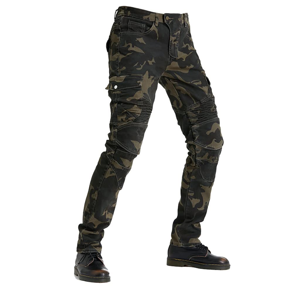Pantalons de moto Artcons, Pantalons de moto pour hommes, Protecteur, Pantalons de moto, Anti-abrasion, Pantalons de tourisme, Avec protecteur,