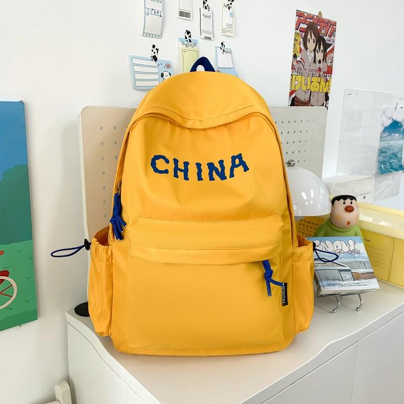 Backpack Travel Bag Large Capacity Backpack Junior Senior High School Student Schoolbag
