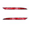DinCh LED Rear Foglight For Geely EX2 Rear Bumper Foglight Foglamp Fog Light Fog Lamp Brake Lights