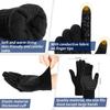 Winter Knitted Gloves Outdoor Cycling Sport Warm Glove Full Fingers Thickness Non-slip Touch Screen Gloves For Running Hiking