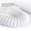 White 1-Pack Expandable Flexible Kitchen Sink Sewer Pipe Bathroom Drains Tube Wash Basin Plumbing Rainwater Down Spout Hose