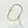 Used [New Battery] SEIKO ALBA 4P Color Stone Ladies Watch Oval V400-5100 050502