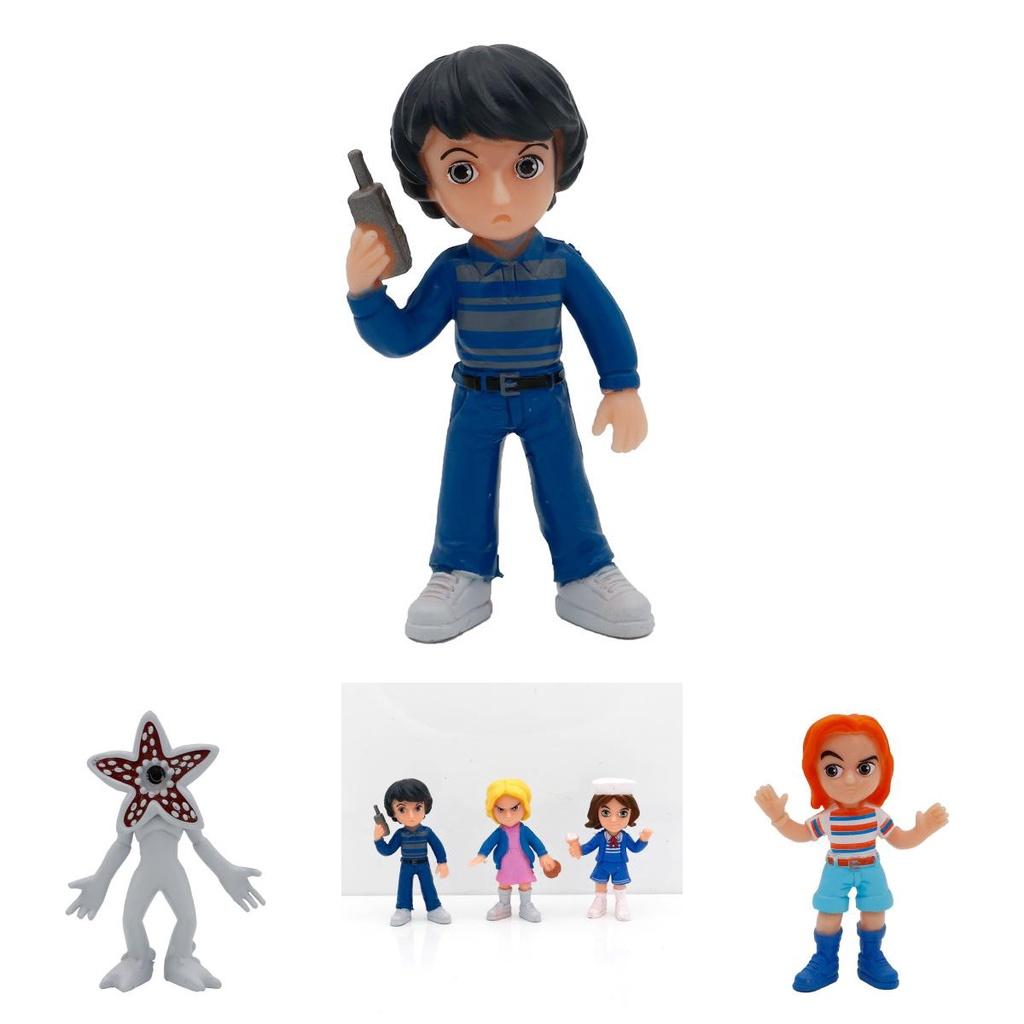 Exclusive 6pcs Stranger Things Figure Set | Eleven Will Dustin Demogorgon | Xmas Gift