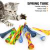Colorful Cat Spring Toys Cat Paw Grinding and Biting Interactive Toys Indoor Cats Can Enjoy Themselves and Relieve Boredom