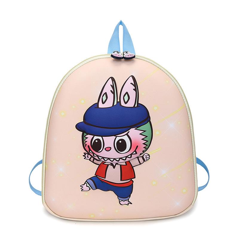 Children's School Bag Cartoon EVA Hard Shell Bag Labub Boys and Girls Backpack Large Capacity Backpack