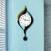 Analog Wall Clock with Arabic Numbers for Living Room, Suitable Study And Bathroom