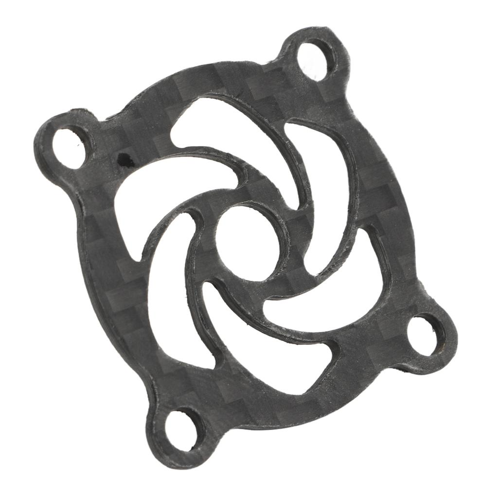 30x30mm Kühlerlüfterabdeckung Kohlefaser RC Elektromotor Lüfter Wärmeableitungsabdeckung B