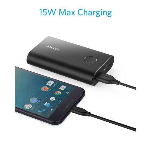 Anker USB Type C Cable PowerLine USB-C & USB-A 3.0 Cable Compatible with iPhone 16 / 15 / Oculus link/Galaxy/iPad Pro/iPad Air/MacBook/MacBook Air/Xpe