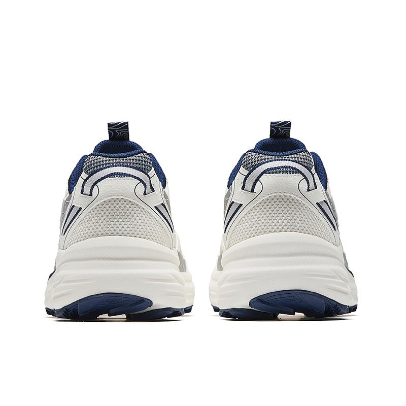 Anta AT957 Cushioning Abrasion Resistant Lightweight Low Top Casual Running Shoes Men's White Blue Silver 912535596-5