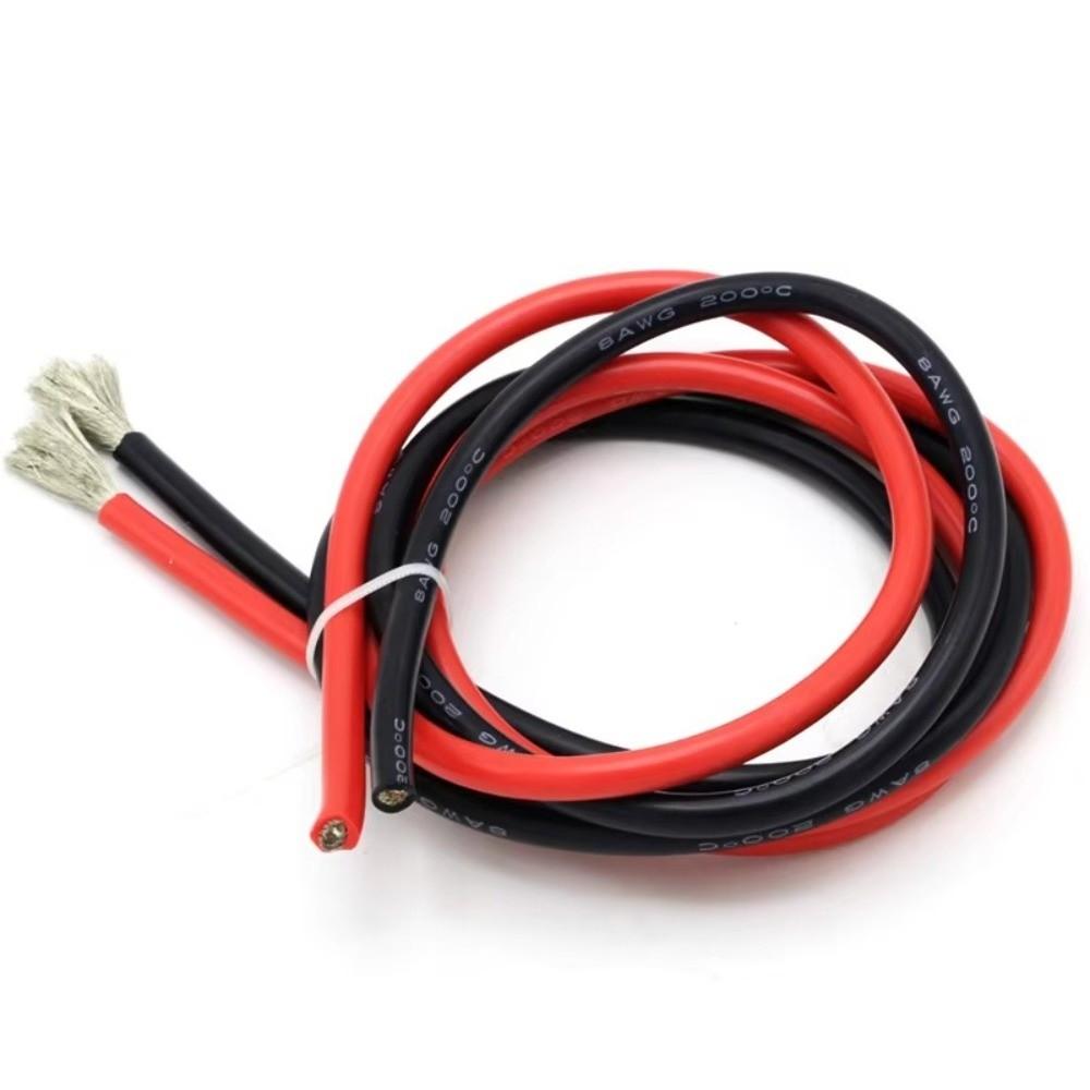 Silicone Li Battery Cable Tinned Copper Wire Cable New Heatproof Gel Wire  RC Accessories