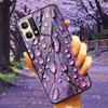 For Oppo Reno7 4G Case Fashion Tempered Glass Moon Star Bumper Cases for Oppo Reno 7 4G Phone Cases CPH2363 Luxury Funda Capa