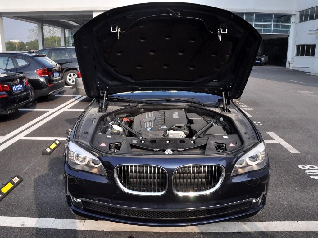 BMW 7 Series F02 Headlight Shell Black Cover (2009-2015)