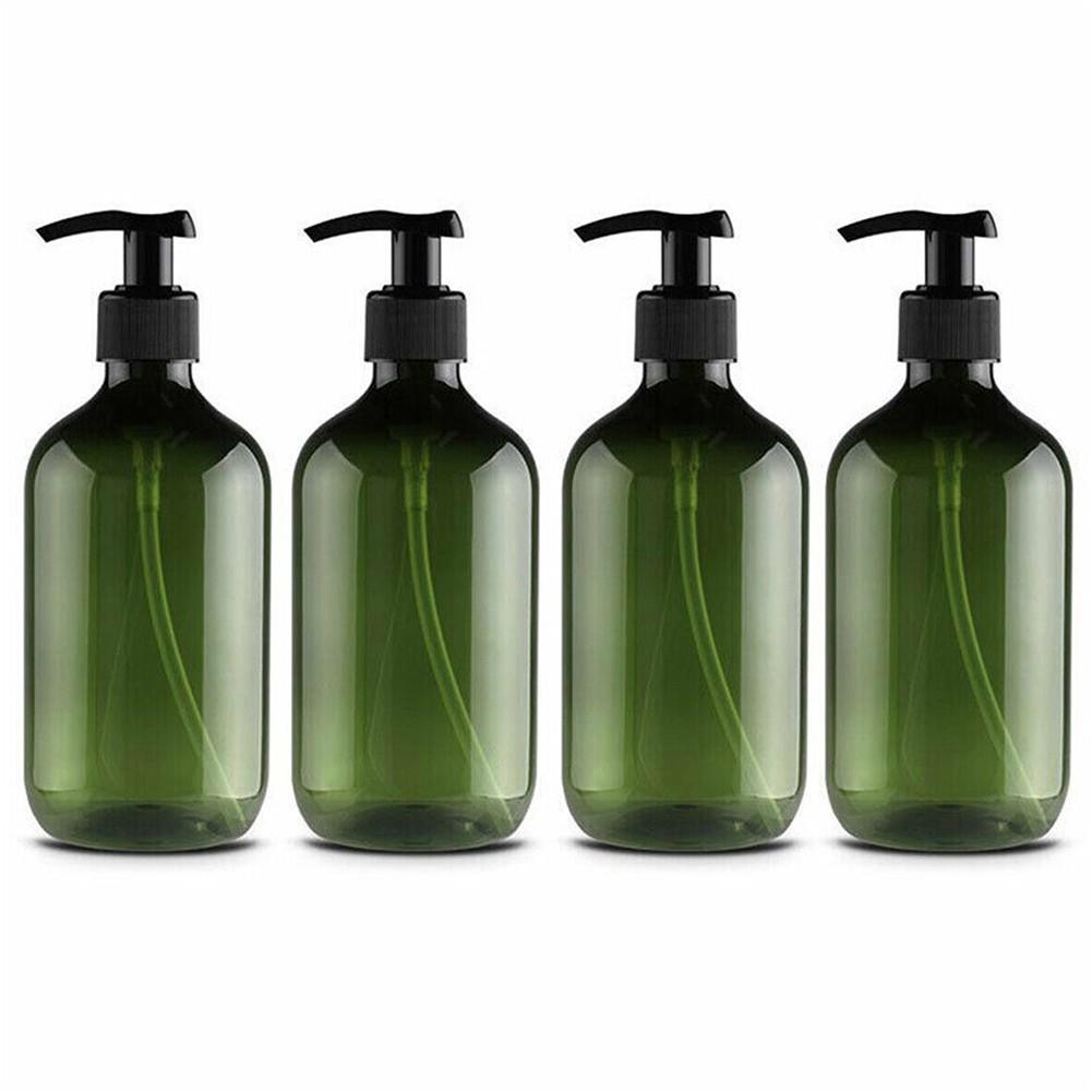 Dispenser Bottle High Quality PP Material Empty Dispenser Bottles зелёный