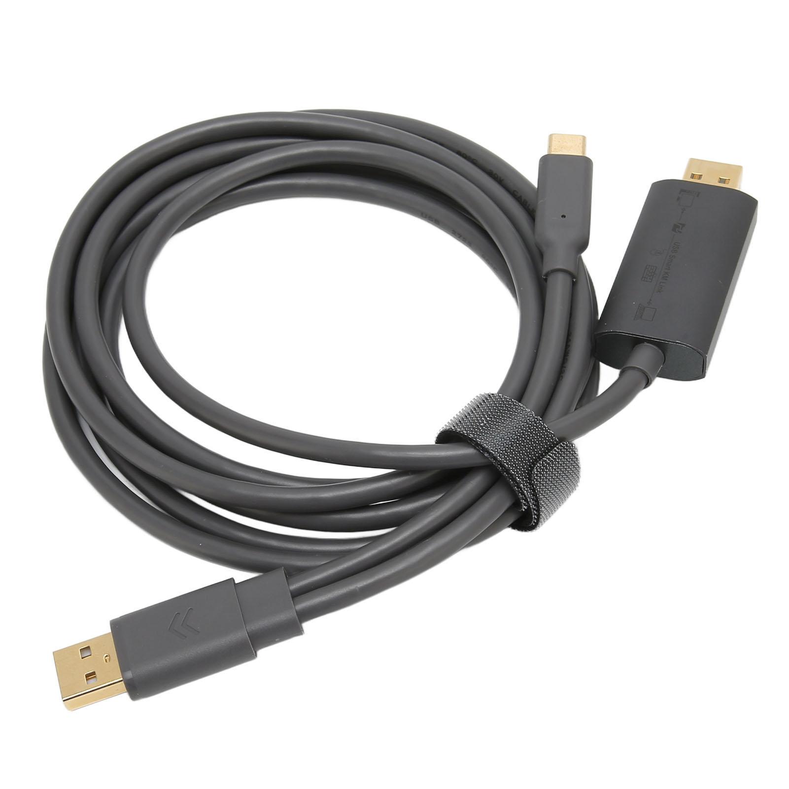 

Data Transfer Cable USB 3.0 Data Keyboard Mouse Sharing Transfer USB 3.0 Cable Between for OS and for Windows