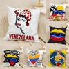 Aesthetic Art Venezuela Pillow Case Linen Cushion Covers For Decorative Sofa Home Pillows Case Car Chair Pillows Cases