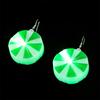 Luminous Merry Christmas Earrings Santa Claus Christmas Tree Xmas Snowman Ear Clips Shiny Jewelry Led Drop Earrings