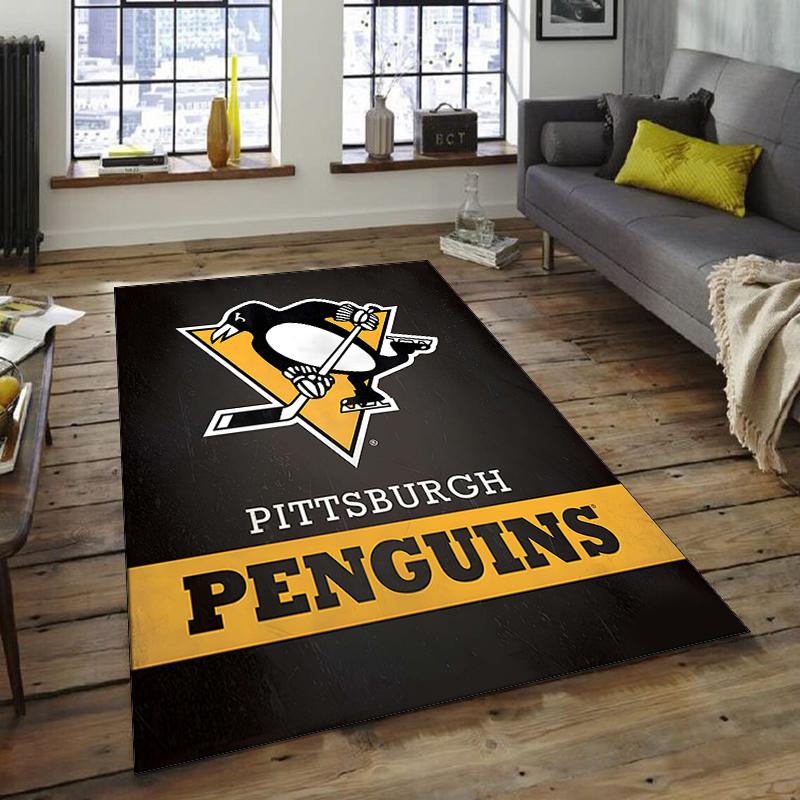 1pc Football Team Design Area Rug - Non-Slip, Soft & Cozy Floor Mat for Living Room, Bedroom, Office - Indoor/Outdoor Decorative Carpet