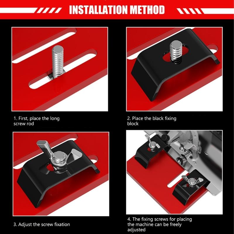 Adjustable Cutting Machine Base Plate Woodworking Circular Sawing Guide Rails Cutting Machine Guide Rails Plate Sawing Press