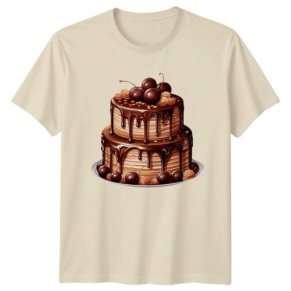 Everything Tastes Better Covered In TShirt Chocolate Cake Baking Gift Birthday