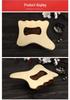 Pure Brass Gua Sha Body Sculpting Board for Full Body Massage - Large Area Back & Leg Fascia Knife