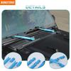 Vente Chaude Décoration Essuie-Glace Avant et Arrière Cache Lame d'Essuie-Glace Bouclier de Fenêtre Garniture pour Jeep Wrangler JL 2018+