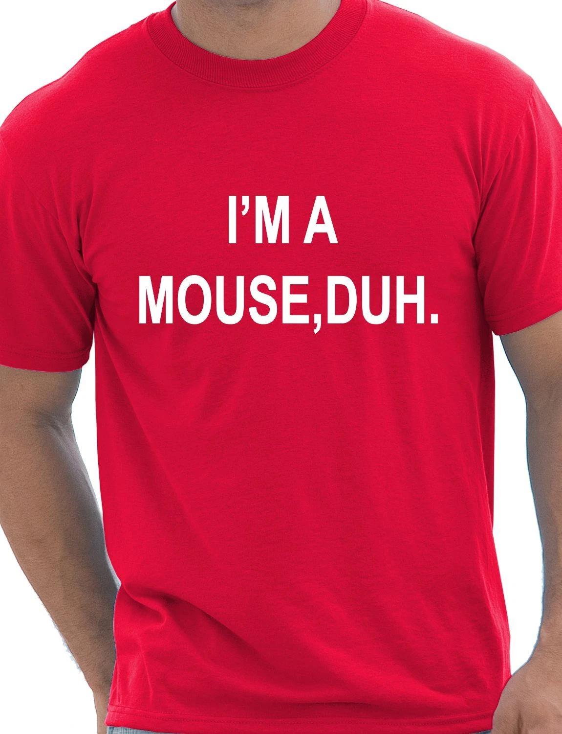 I m A Mouse, Duh. T-shirt Mean Girls Quote Hipster Kids Mens T-Shirt Size S-XXL 4XL