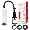 Male Aircraft Cup Manual Rod Stretching Device Penile Trainer Exercise Masturbator Male Vacuum Negative Pressure Pump